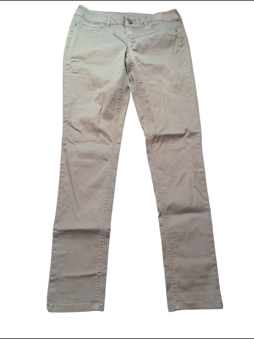 Maurices Women's Straight Leg Jeans in Light Green